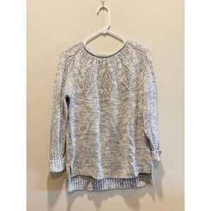 Chaps SZ M Blue/White Sweater